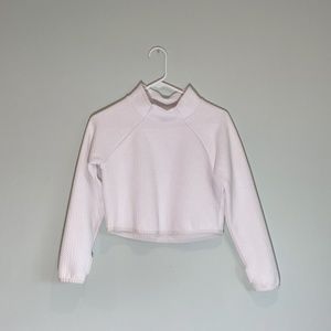 Zella Girl White Long Sleeve Top. Size L.